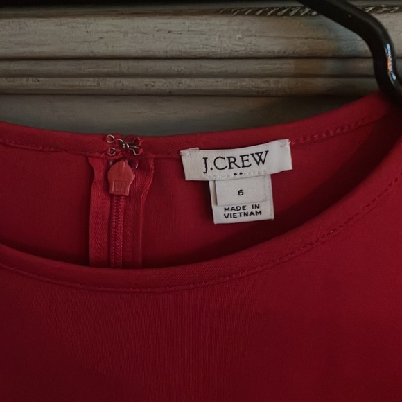 Long sleeve Red J.Crew. Dress - Picture 3 of 3